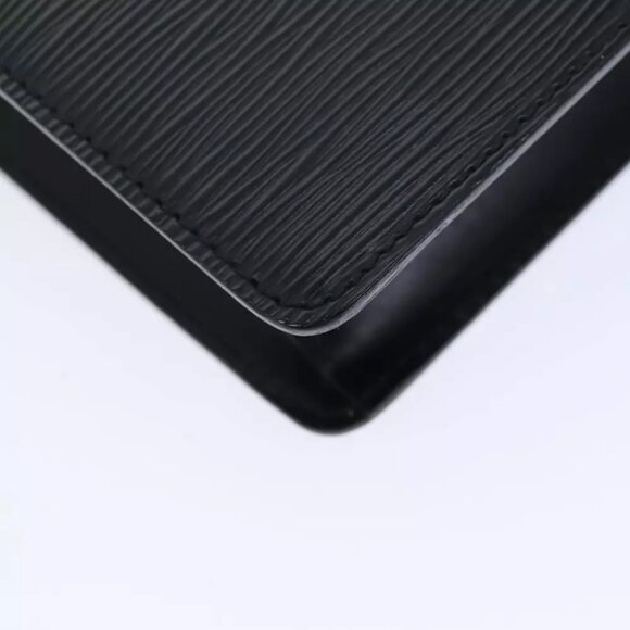 LOUIS VUITTON Epi Pochette Homme Clutch Bag Black - Picture 12 of 16